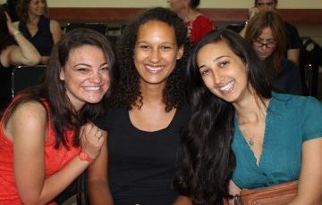 3 women studying in israel