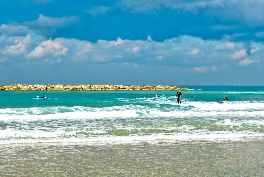пляж Тель-Авив
