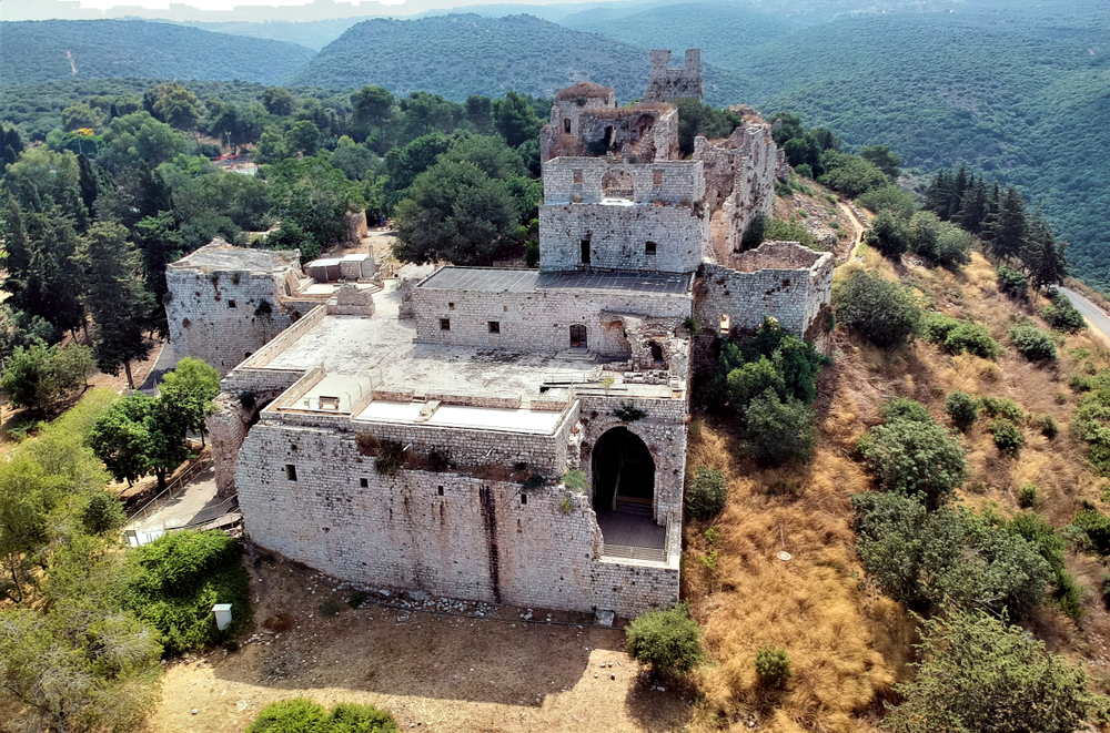 Yehiam Fortress campsite