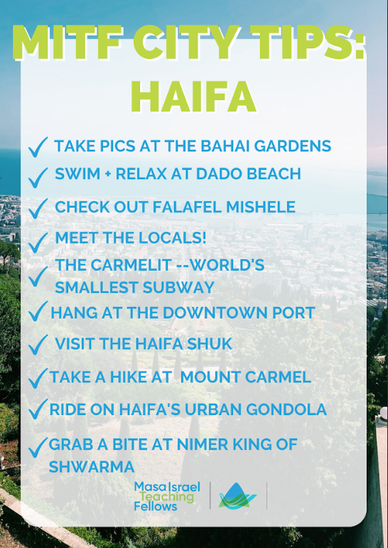 
TIPS HAIFA