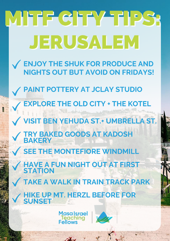 TIPS JERUSALEM