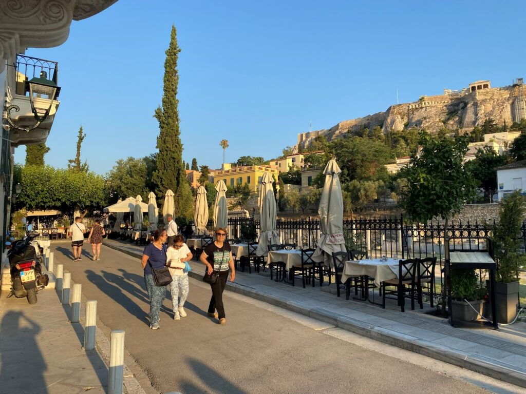 travel from israel to greece