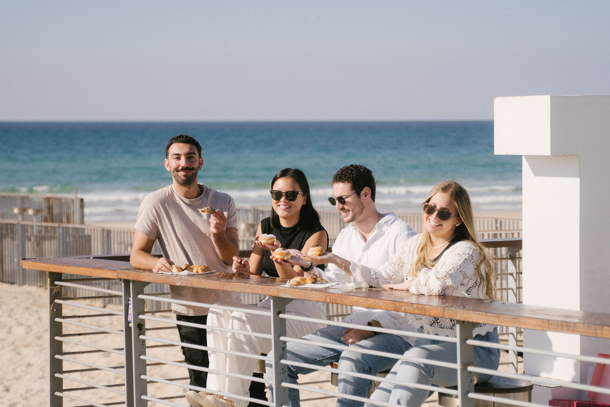 Masa participants together in Israel